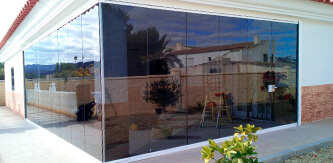 Cerramiento de terrazas en San Martin de la Vega