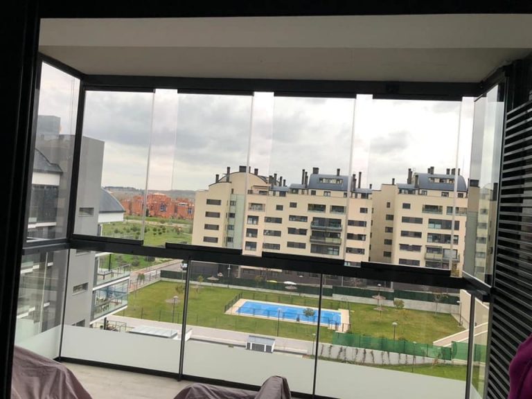 Cortinas de cristal en Valdemoro