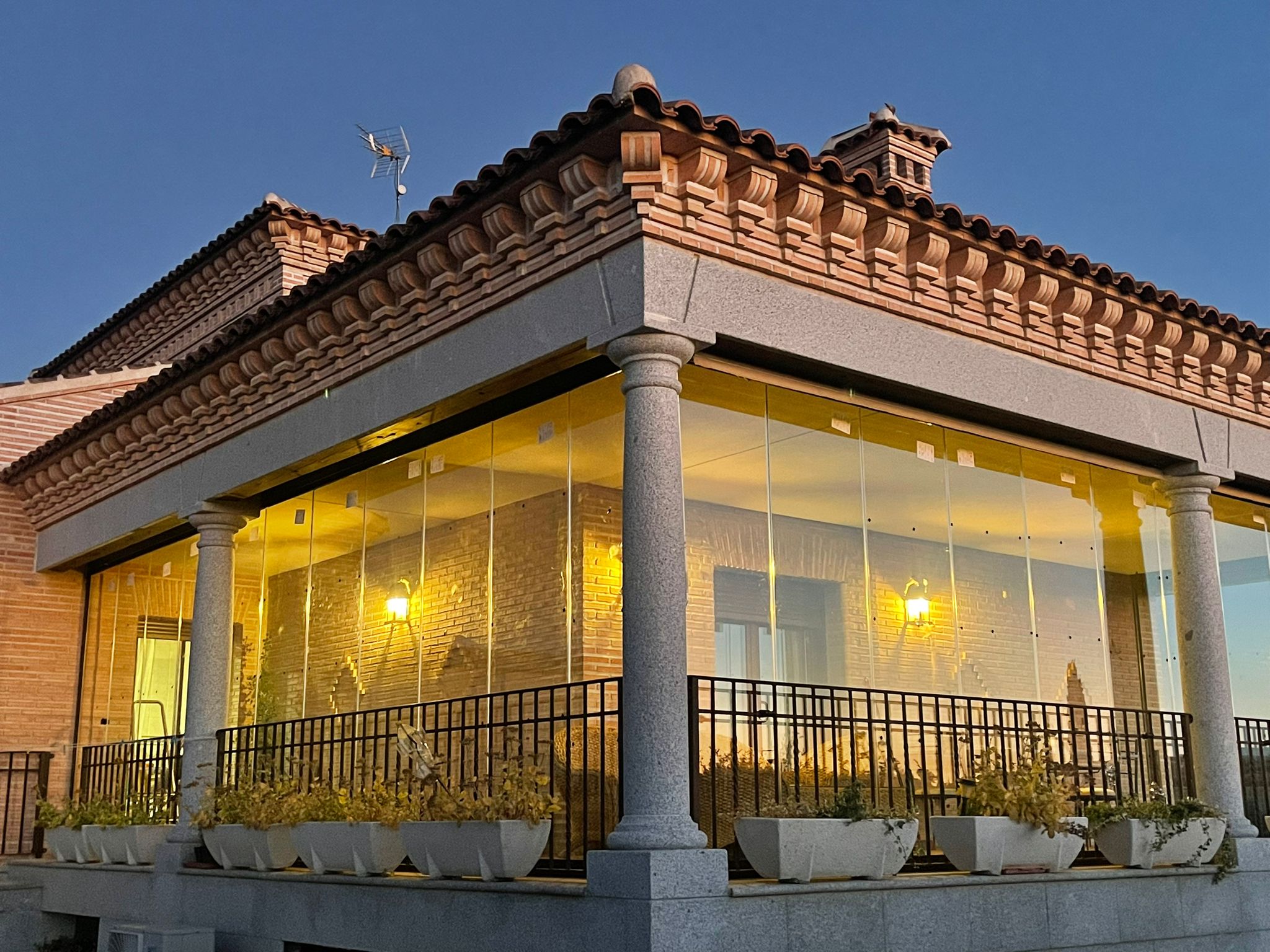 Cerramientos de cristal para exteriores Cristal Confort