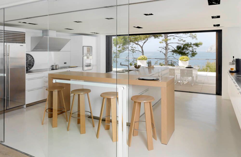 cerramientos de cocina sin marco