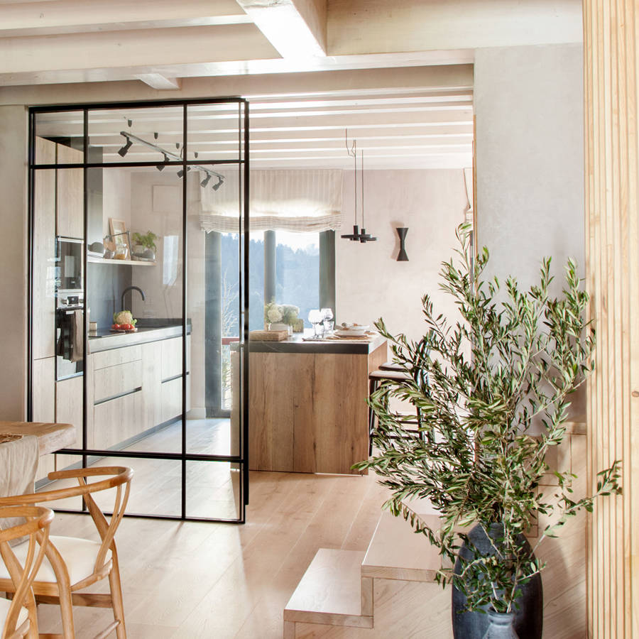 tendencias modernas en cerramientos de cocina