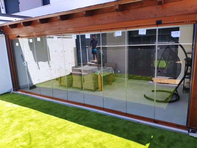 Porches cerrados con cristal