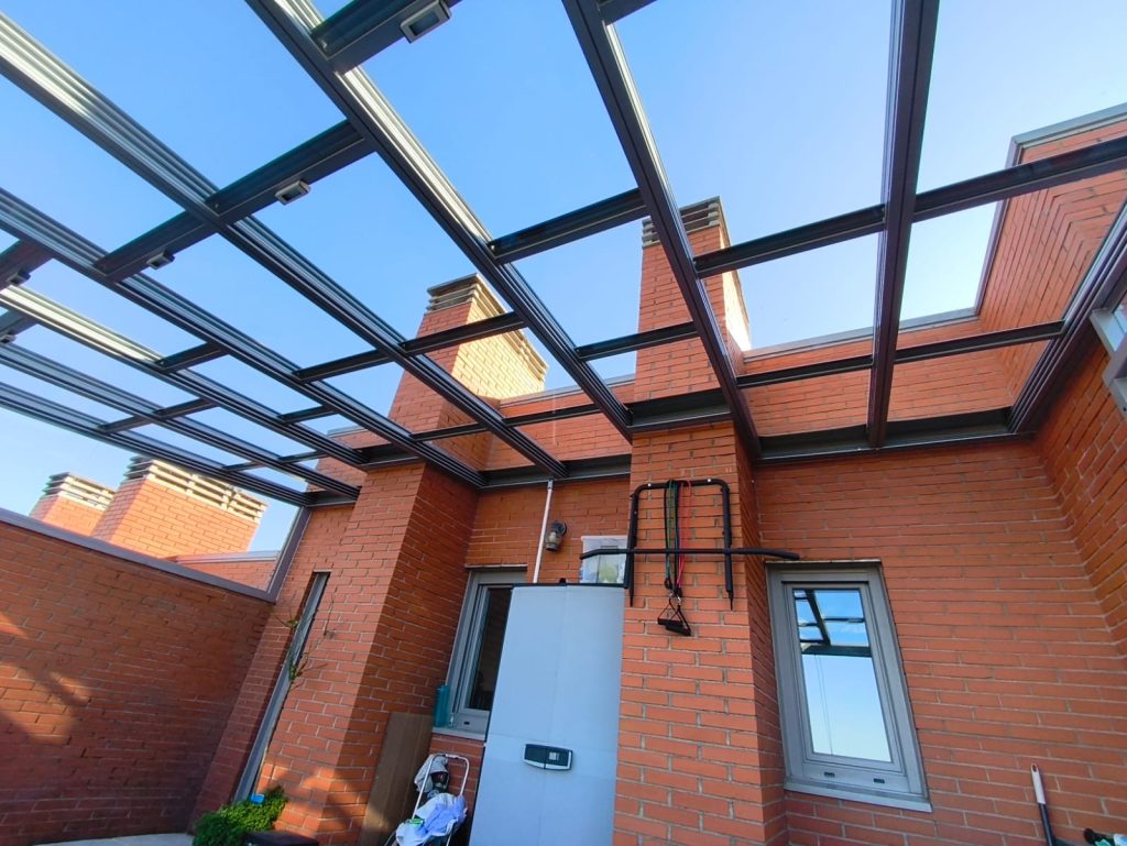 Cerrar terraza ático