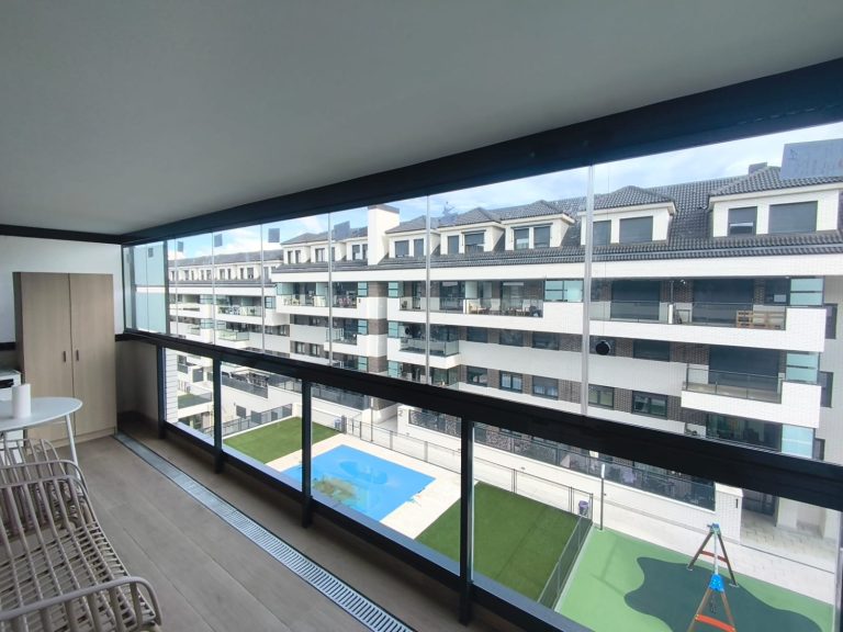 terraza cerrada como despacho