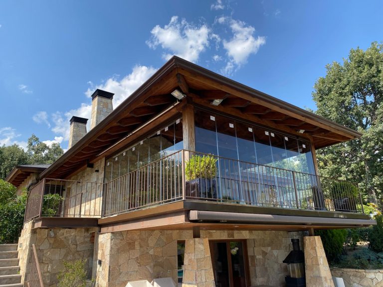 Cerramiento de mirador en Chalet 2