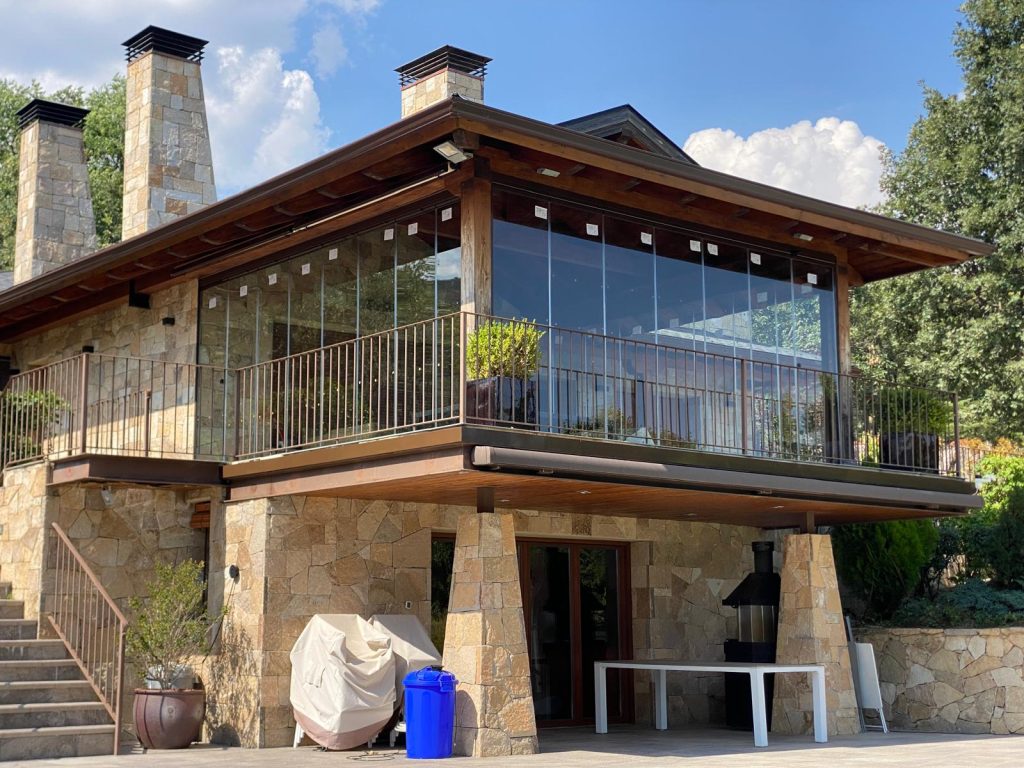 Cerramiento de mirador en Chalet 4
